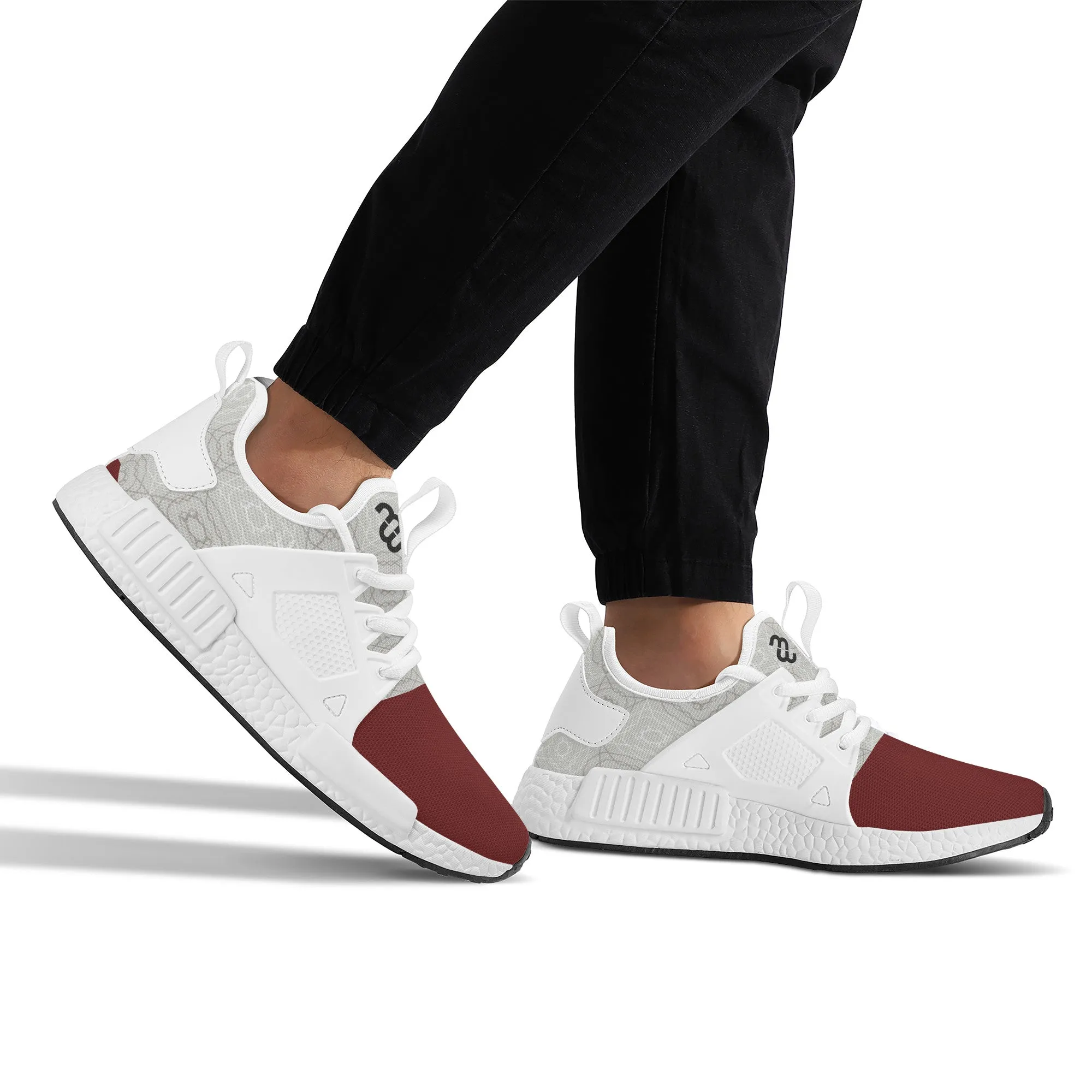 Extensive catalog Comfortable Money  Sneakers Modern Bushae Race Burgundy SF_S49