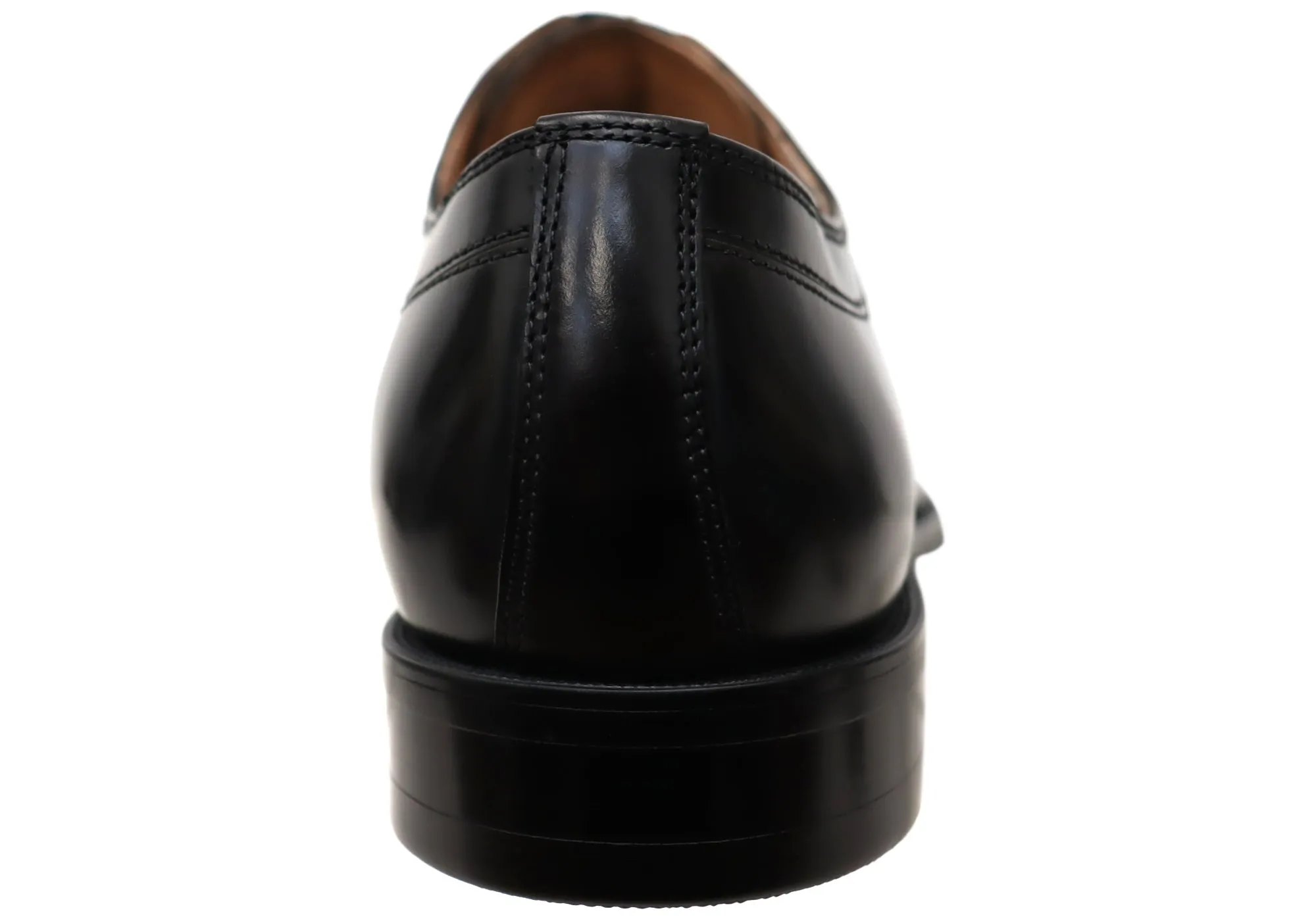 Florsheim Mens Sentinel Cap Derby EE Extra Wide Leather Dress Shoes
