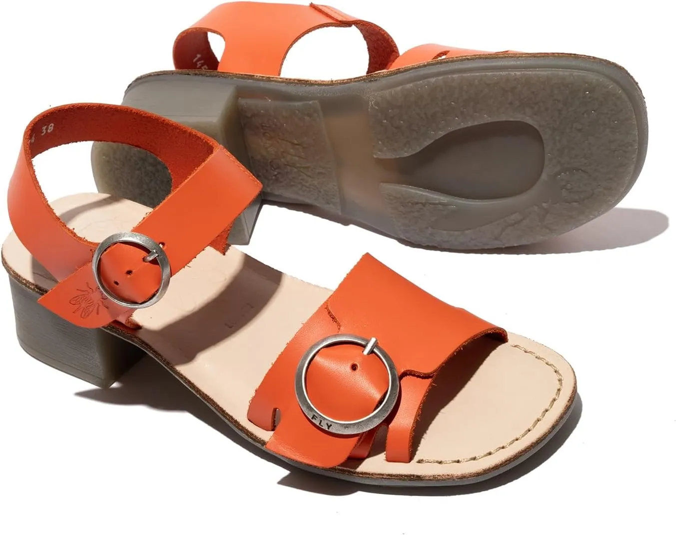 FLY London Women's Ebli238fly Heeled Sandal