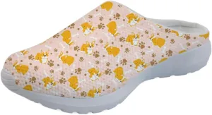 Forchrinse Native Indian Aztec Hippie Mandala Men’s Walking Mule Sneakers Women’s Slip on Garden Clog Open Back Slippers Home Nursing Shoes