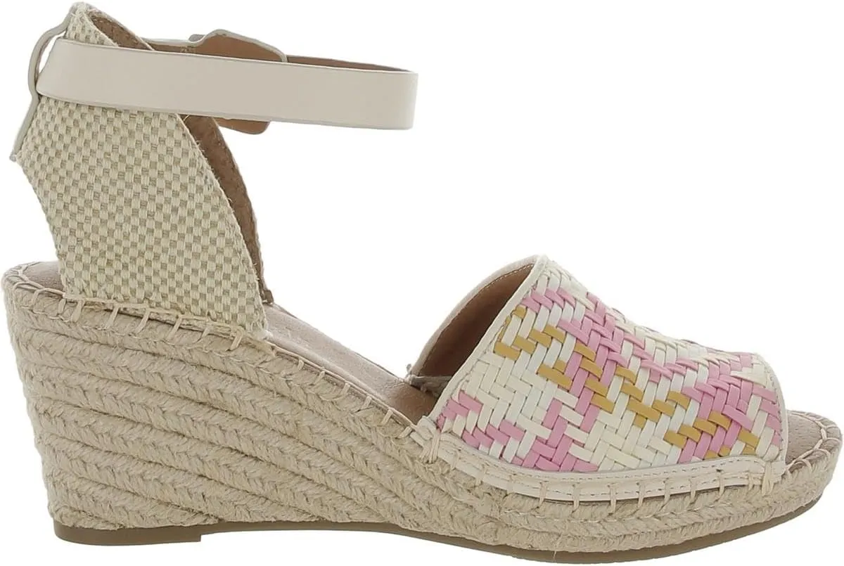 Gentle Souls by Kenneth Cole Women's Charli Espadrille Wedge Sandal