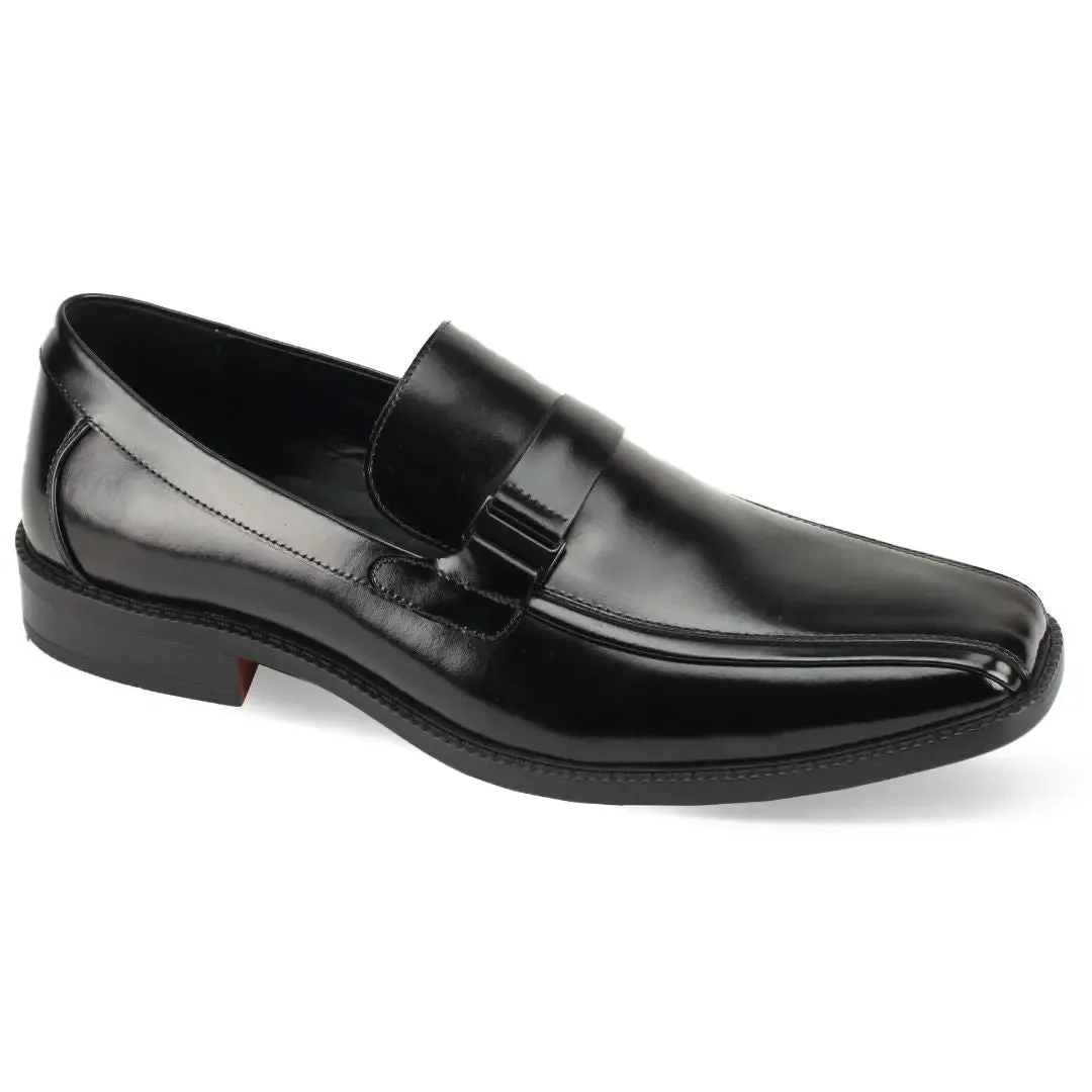 Giorgio Venturi Leather Slip-On Loafers