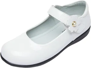 Girls Dress Shoes Mary Jane Double Straps High Heel Wedding Party for Little/Big Kids Sneakers for Girls Size 1 Sneakers