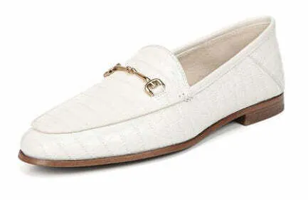 Global reach Detail Natural Leather Premium-grade Slip-On Loraine Multi Chain Edelman Loafers Vamp Sam