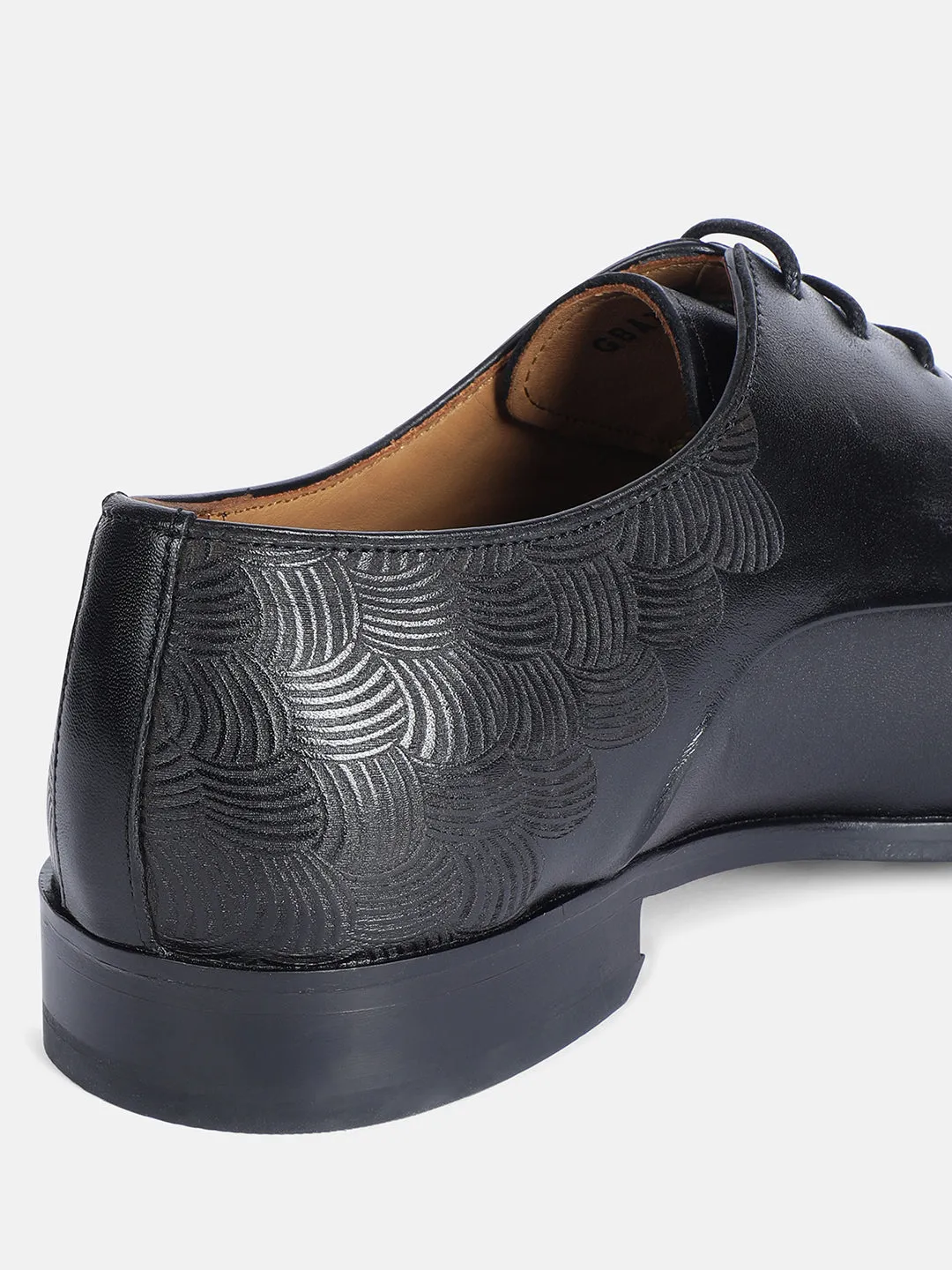 Gordon And Bros Black Men Derby Lace Up Shoes