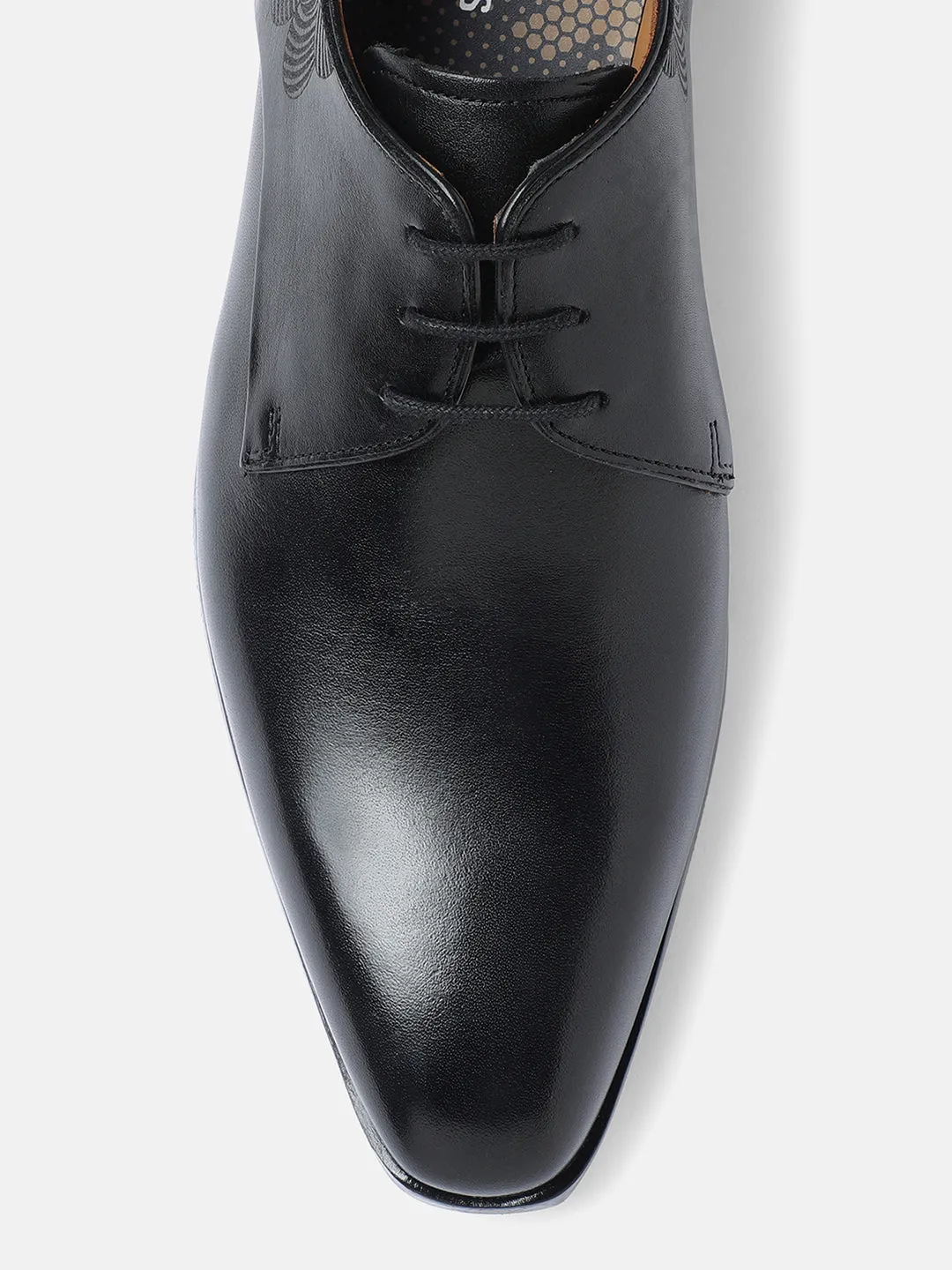 Gordon And Bros Black Men Derby Lace Up Shoes