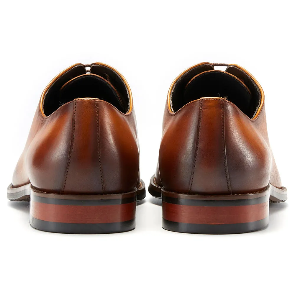 Handmade Leather Dress Shoes for Men - Classic Cowhide Derbies