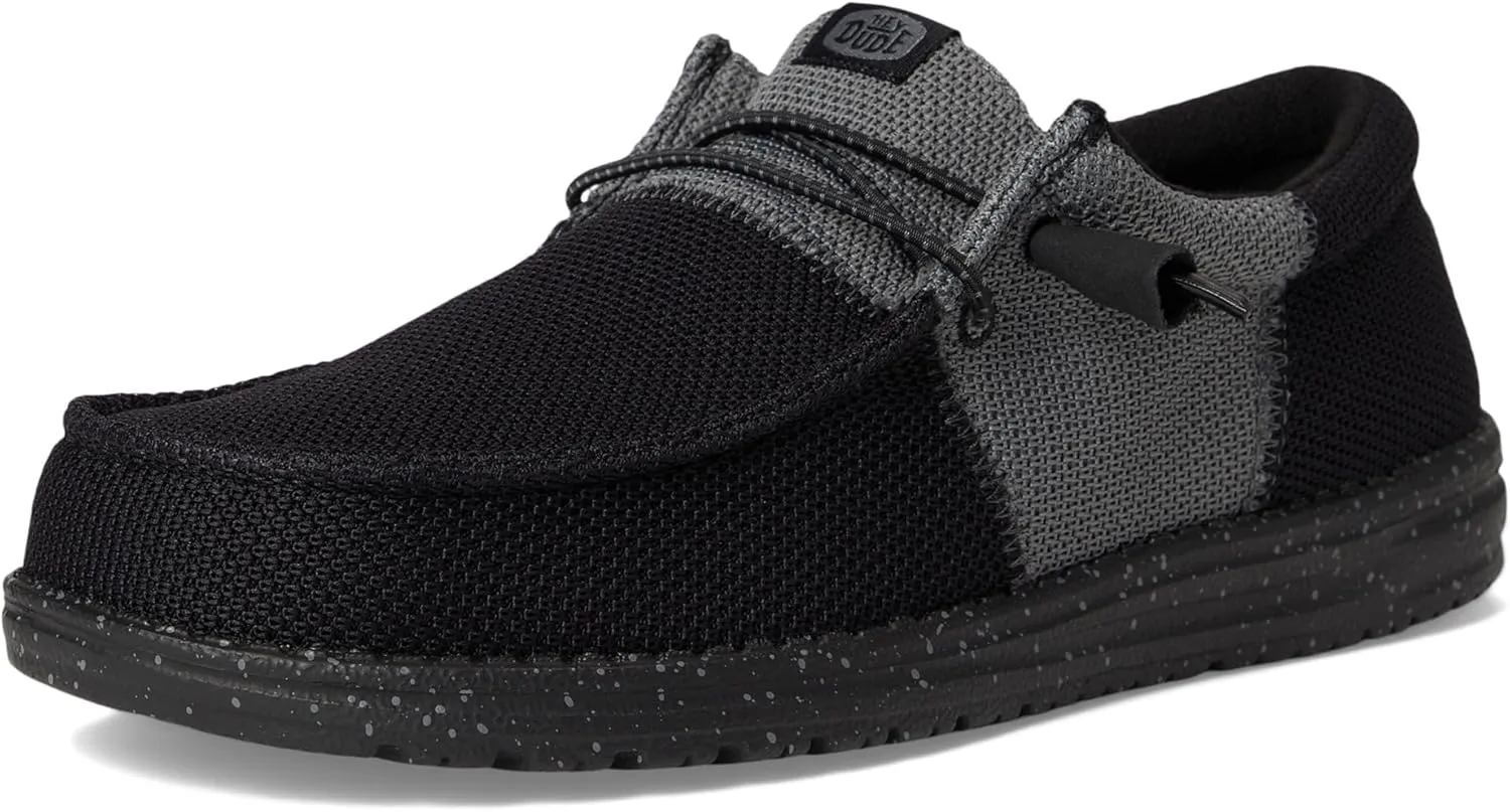 Hey Dude Men's Wally Tri Varsity Mesh Sneaker
