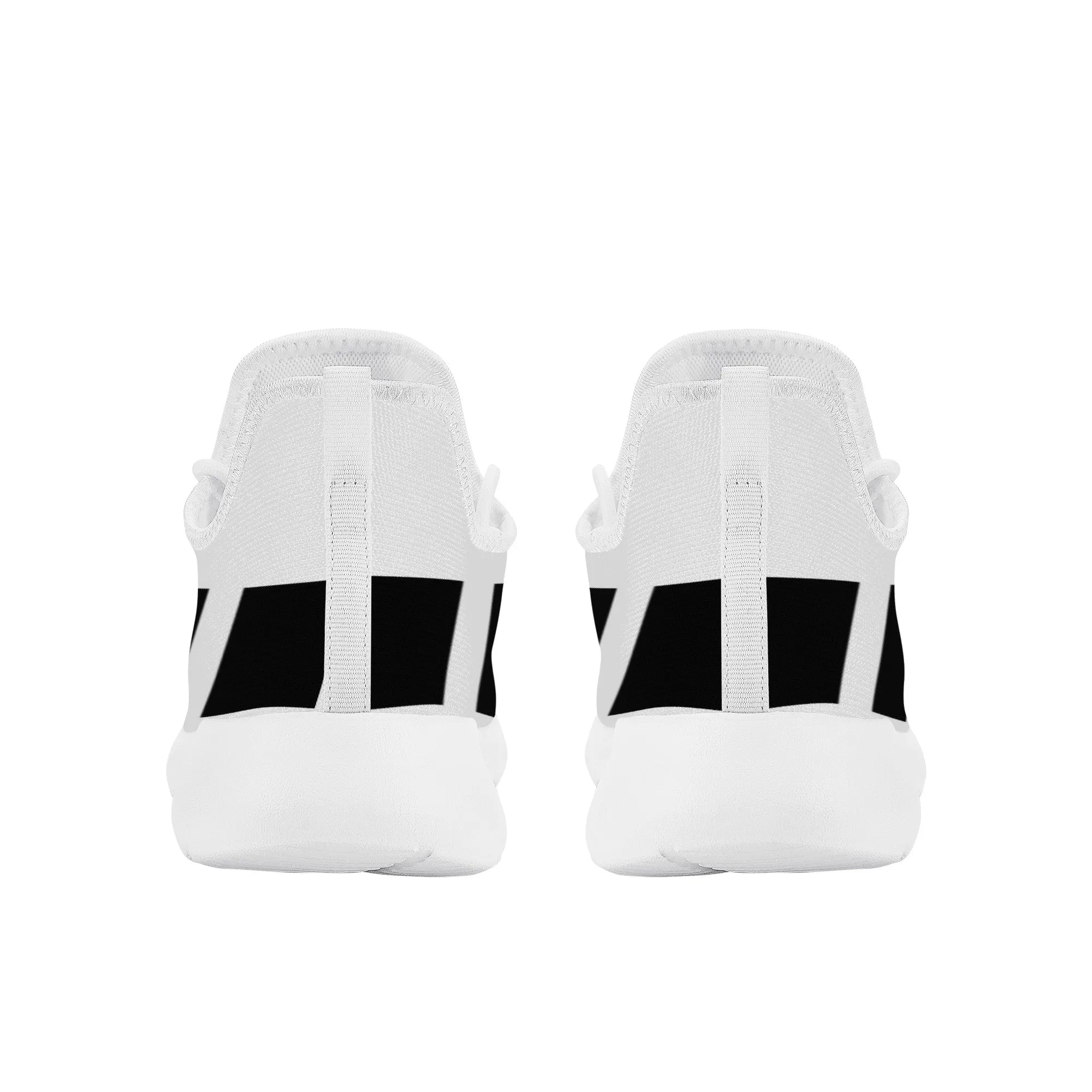Hindi Lightweight Mesh Knit Sneaker - White