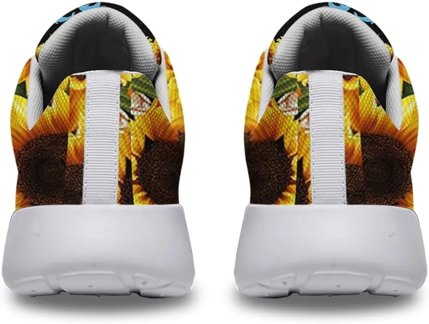 Hippie Sneakers Mens Womens Running Shoes Mesh Breathable Lightweight Tennis Walking Gym Shoes