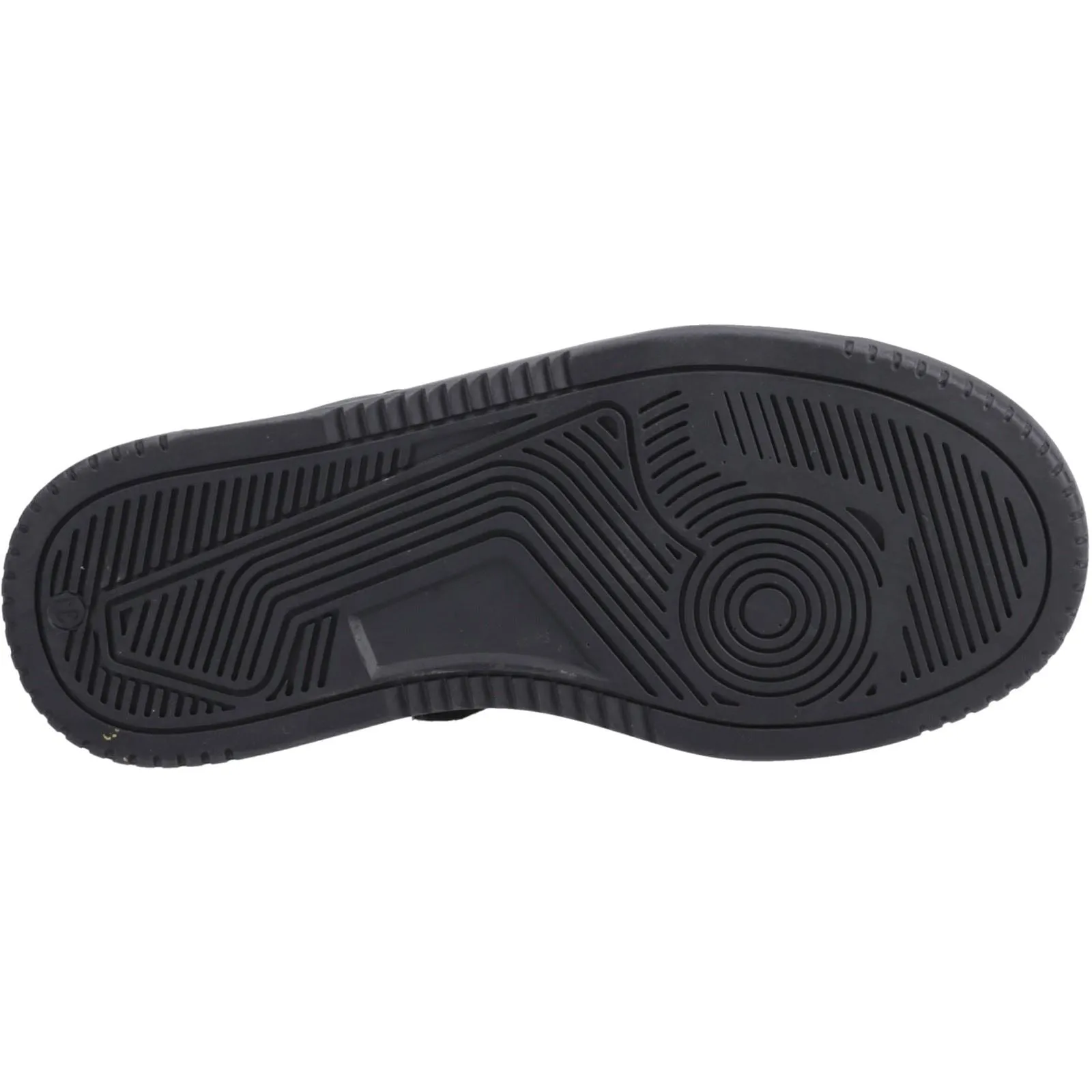 Hush Puppies Dougie Leather Boys's Black Trainers