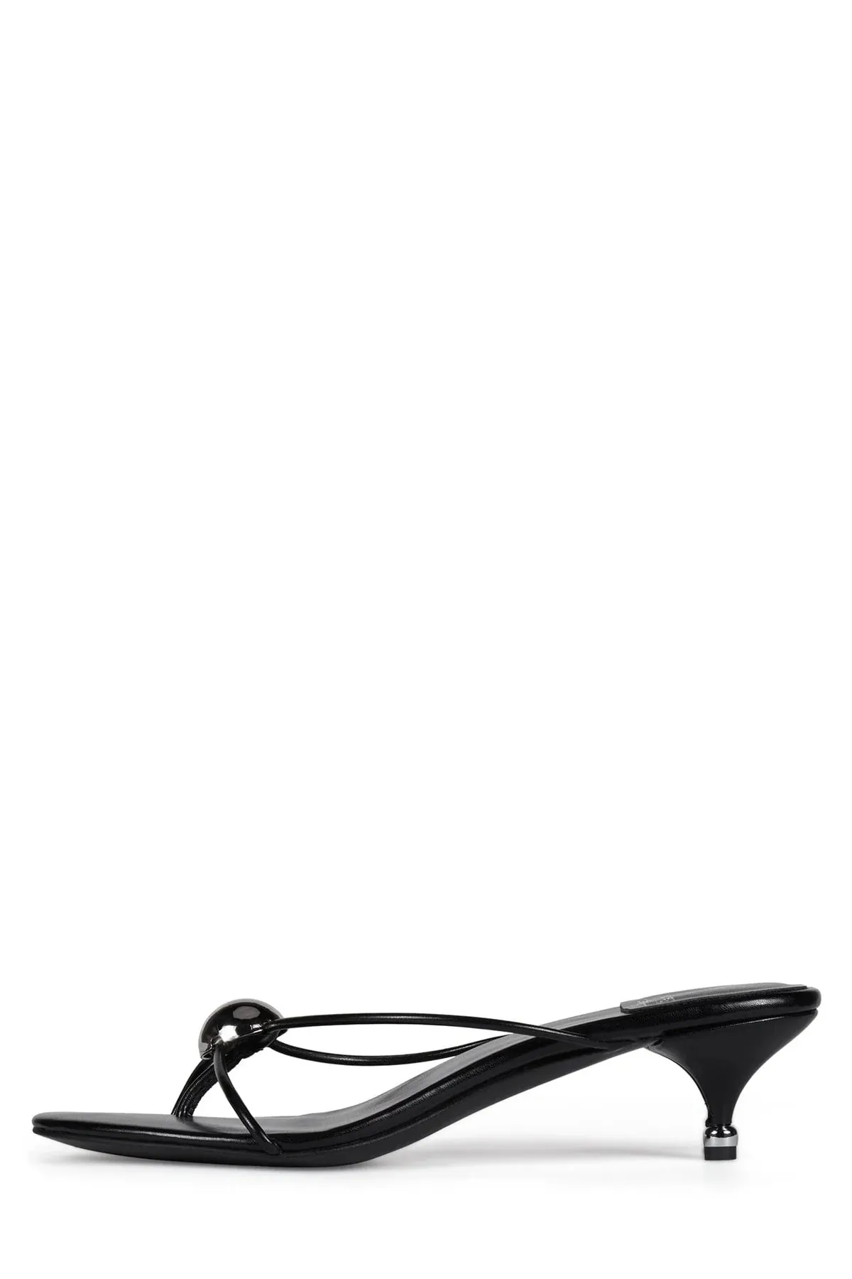 JEFFREY CAMPBELL PRECIOSA BLACK/ SILVER