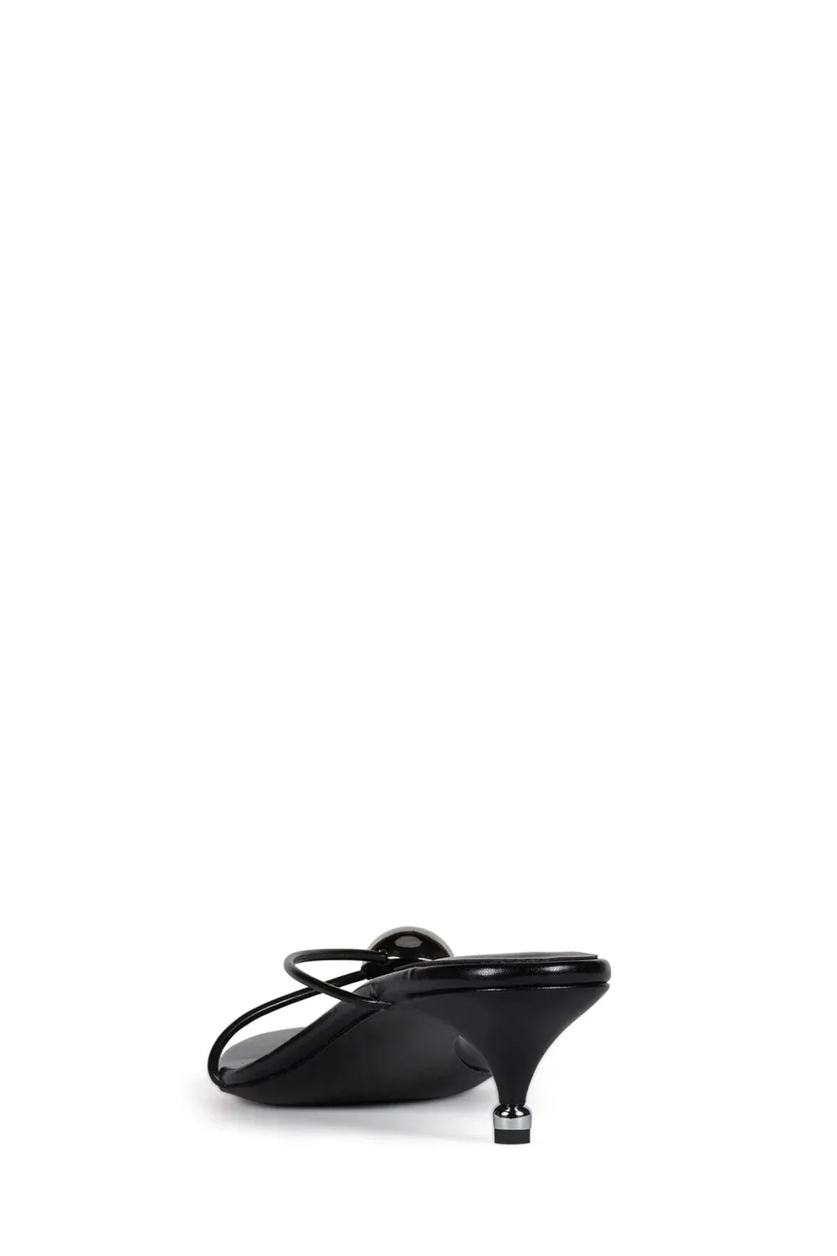 JEFFREY CAMPBELL PRECIOSA BLACK/ SILVER