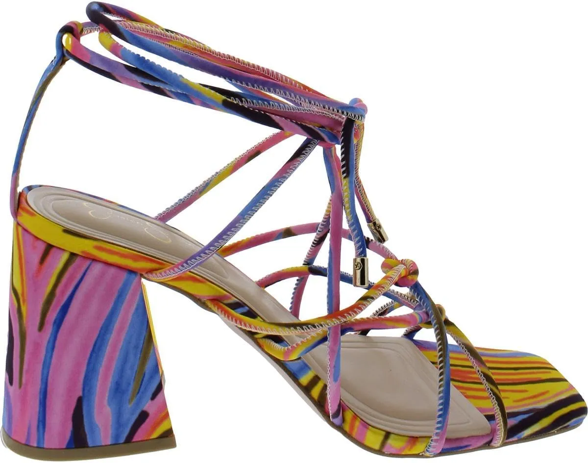 Jessica Simpson Womens Ozias Strappy Pumps