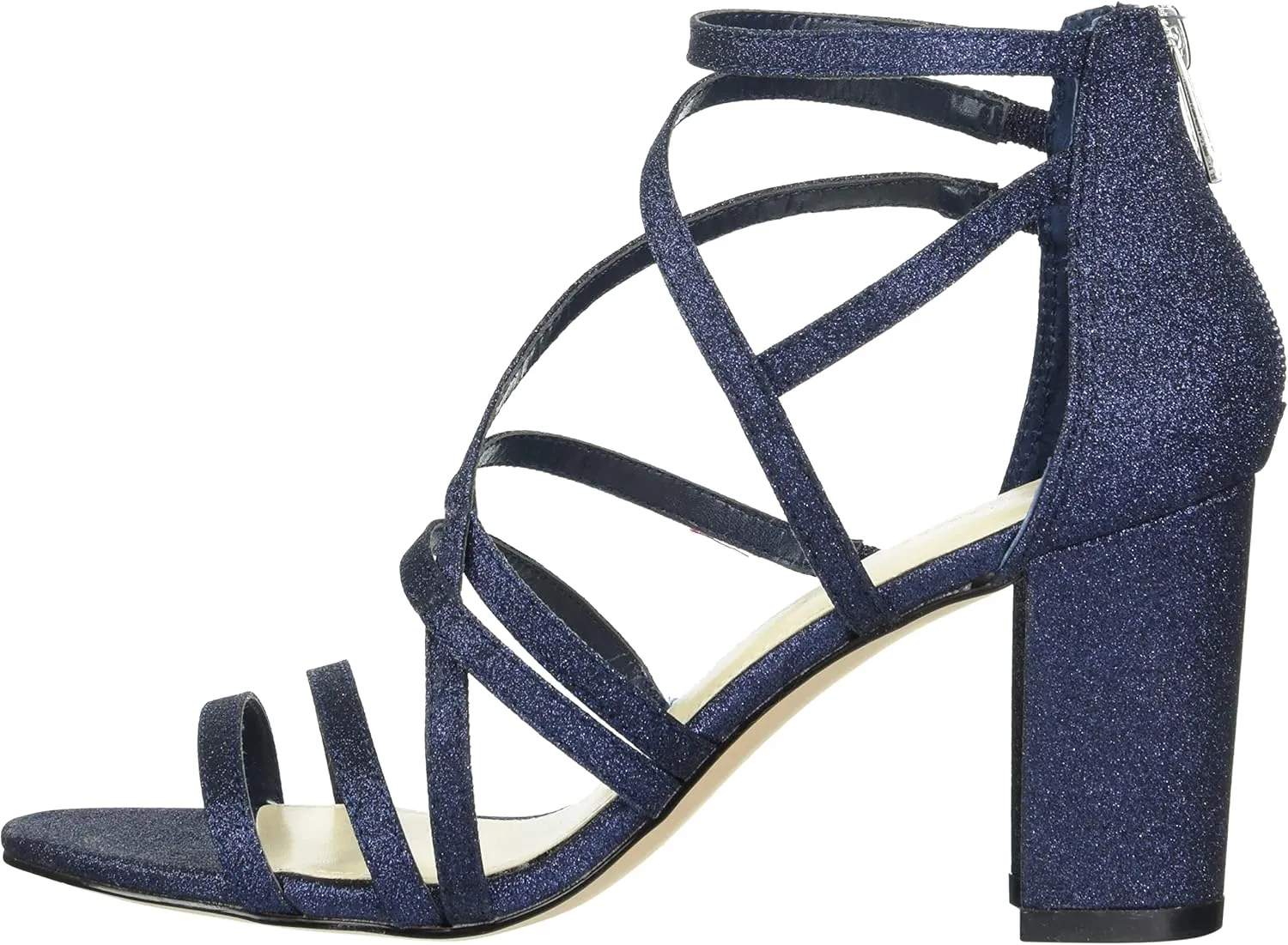 Jessica Simpson Women's Stassey Strappy Block Heel Sandal Heeled