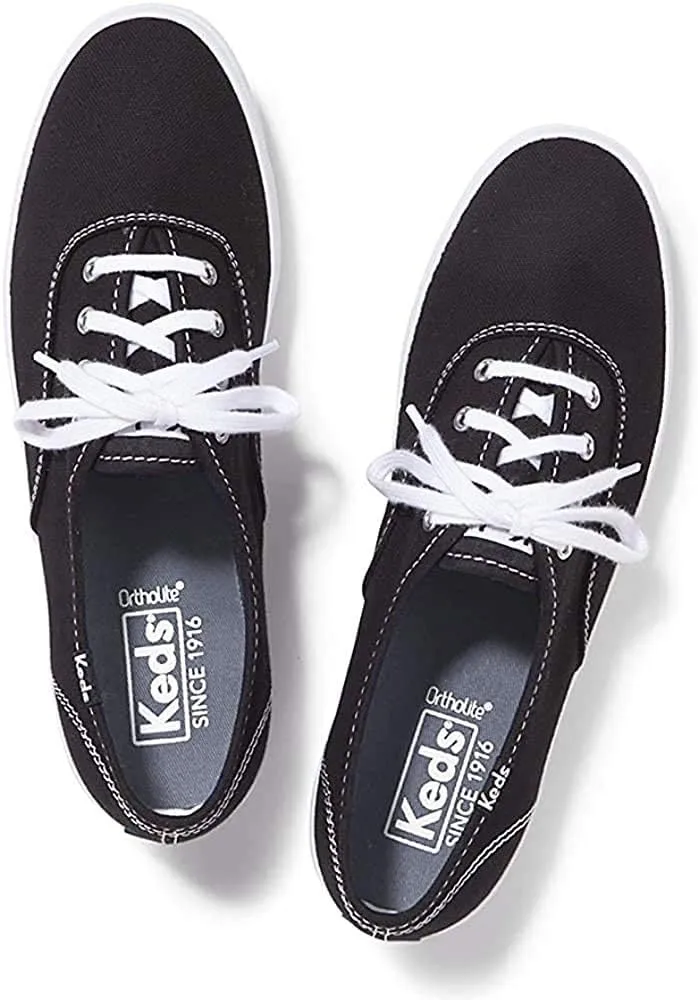 Keds Women's Champion Canvas Lace Up Sneaker