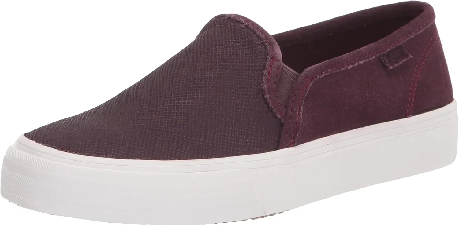 Keds Women's Double Decker Perf Suede New Sneaker