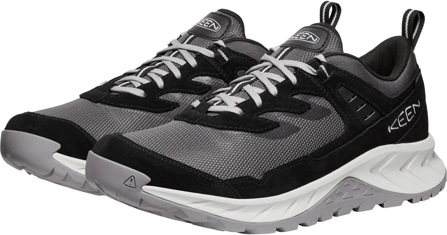 KEEN Men's Hightrail Low Height Durable Lightweight Breathable Leather Waterproof Hiking Shoes