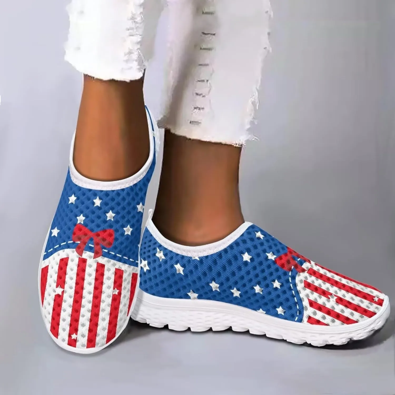 KEIAHUAN Womens Running Shoes Fashion Breathable Knit Casual Walking Sneaker Lightweight Comfortable Running Shoes