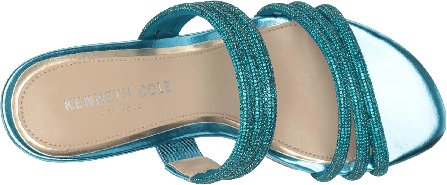 Kenneth Cole New York Women's Amelia Flare Jewel Heeled Sandal