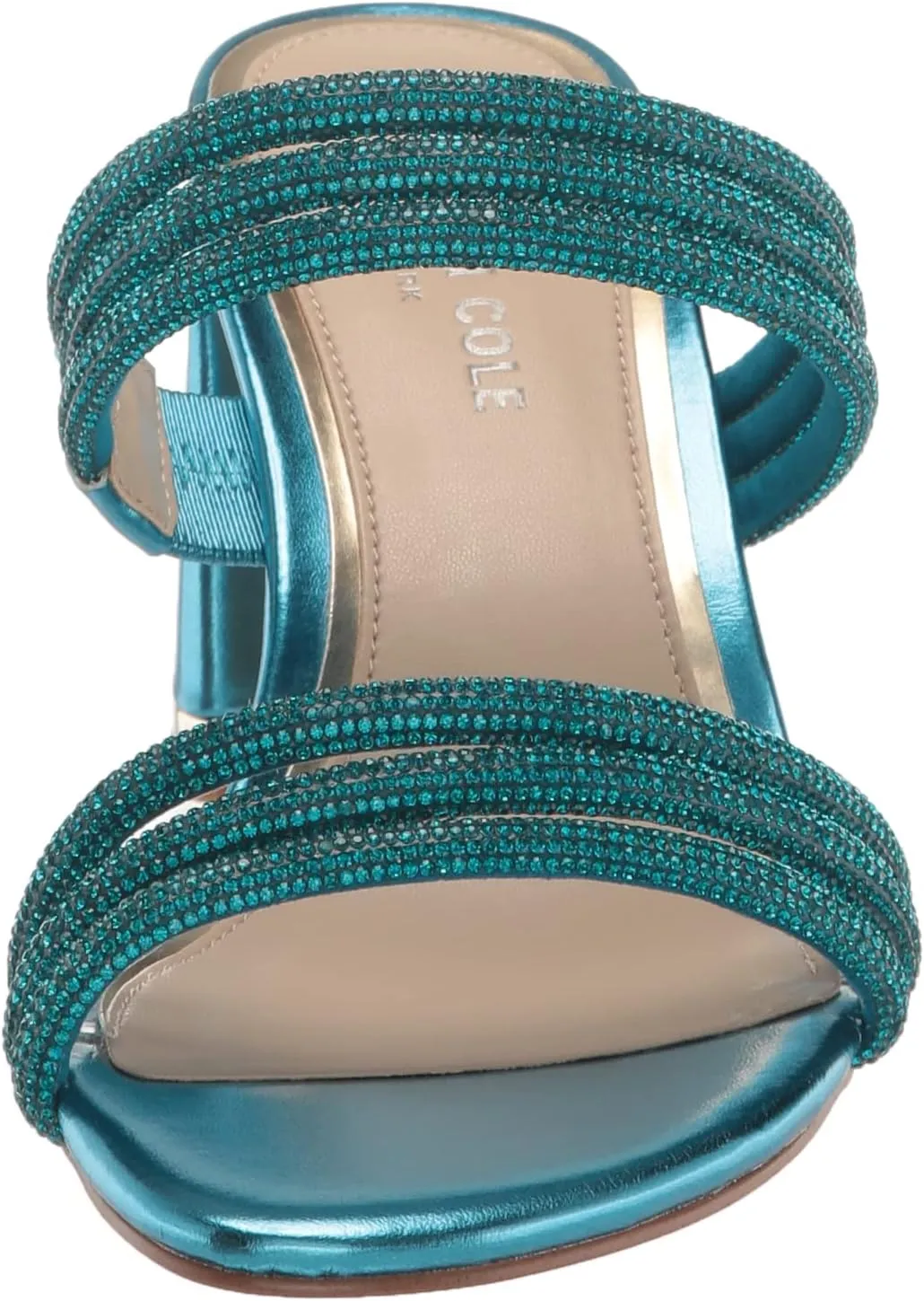 Kenneth Cole New York Women's Amelia Flare Jewel Heeled Sandal
