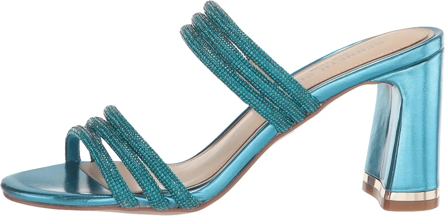 Kenneth Cole New York Women's Amelia Flare Jewel Heeled Sandal