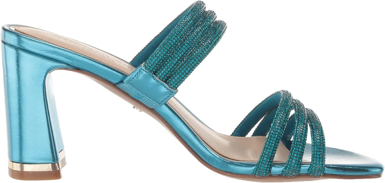 Kenneth Cole New York Women's Amelia Flare Jewel Heeled Sandal