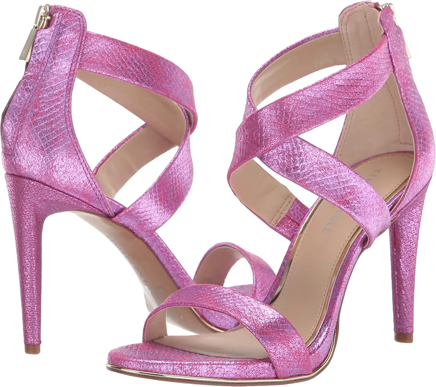 Kenneth Cole New York Women's Brooke Cross Heeled Sandal