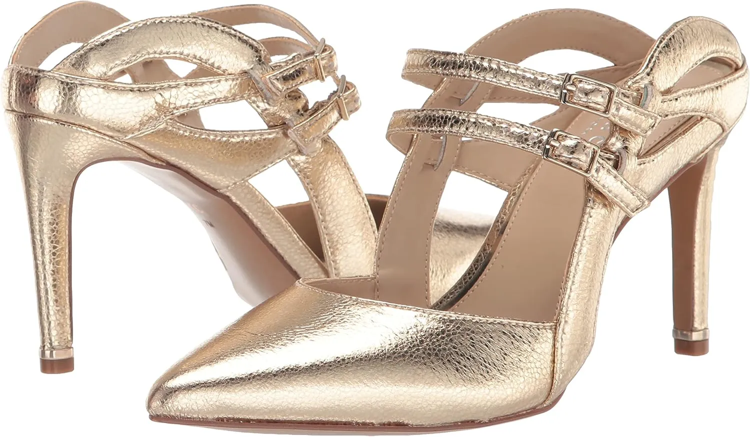 Kenneth Cole Women's Riley 85 Double Strap Mule Heeled Sandal