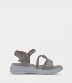 KG0210-PEACH-Girl Comfort Sandal