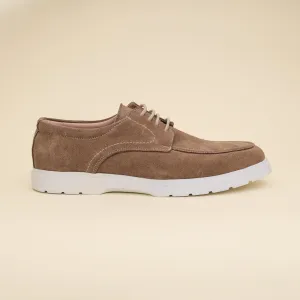 Lace-up Derby Beige