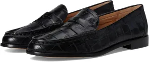 Lauren Ralph Lauren Women's Wynnie Crocodile-Embossed Leather Loafer Penny