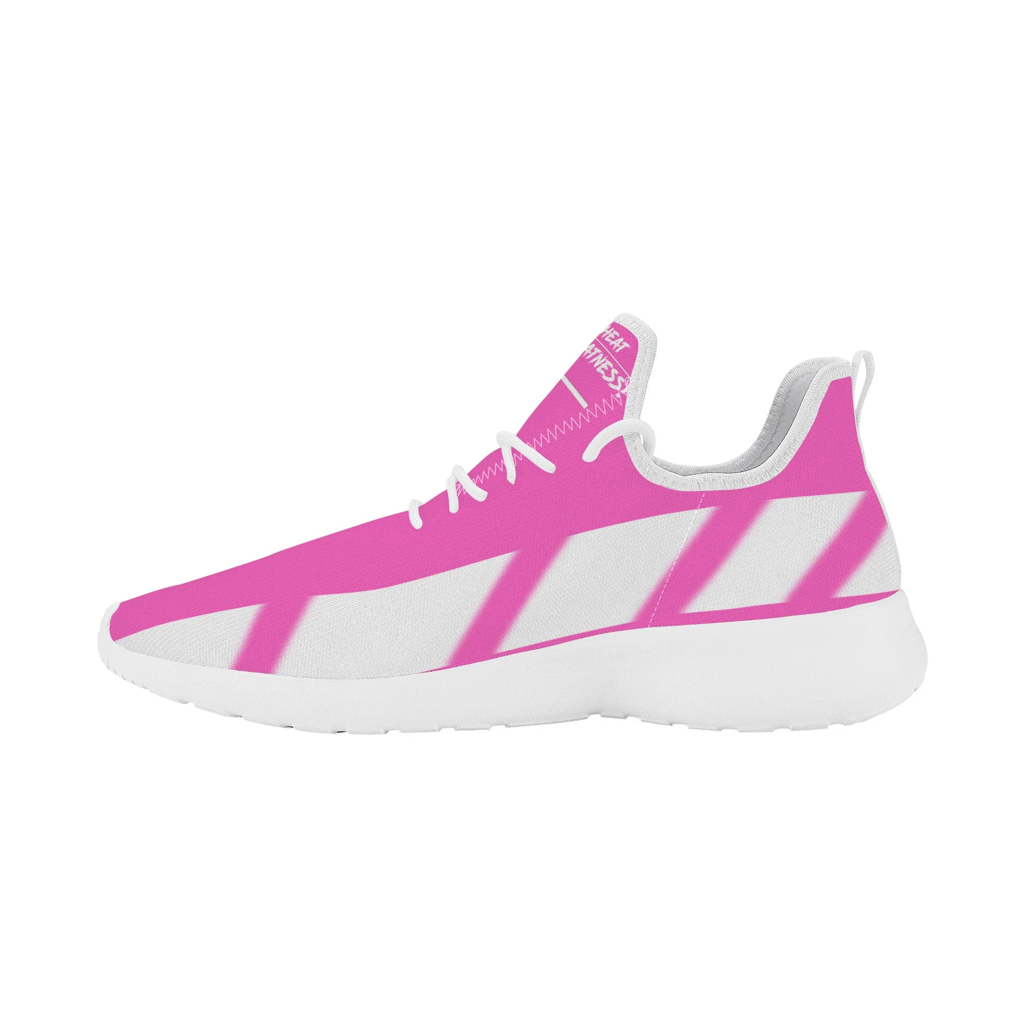 Lightweight Mesh Knit Sneaker - White