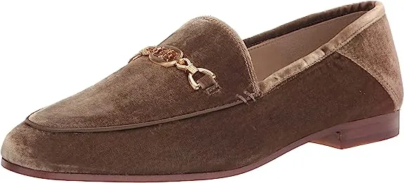 Loraine Prima Detail Worldwide availability Mushroom Leather Slip-On Vamp Sam Wide Edelman Unmatched variety Loafers Chain