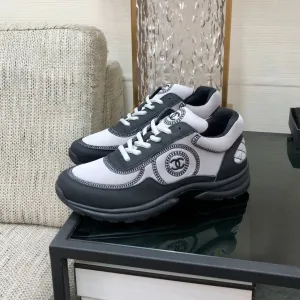 Low-price guarantee Sneaker CHANEL Black Back-to-school sale Fabric Grey