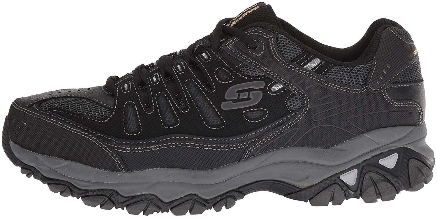 Luxurious Lace-up Memory-Foam Men's Skechers Sneaker High-capacity functionality Afterburn