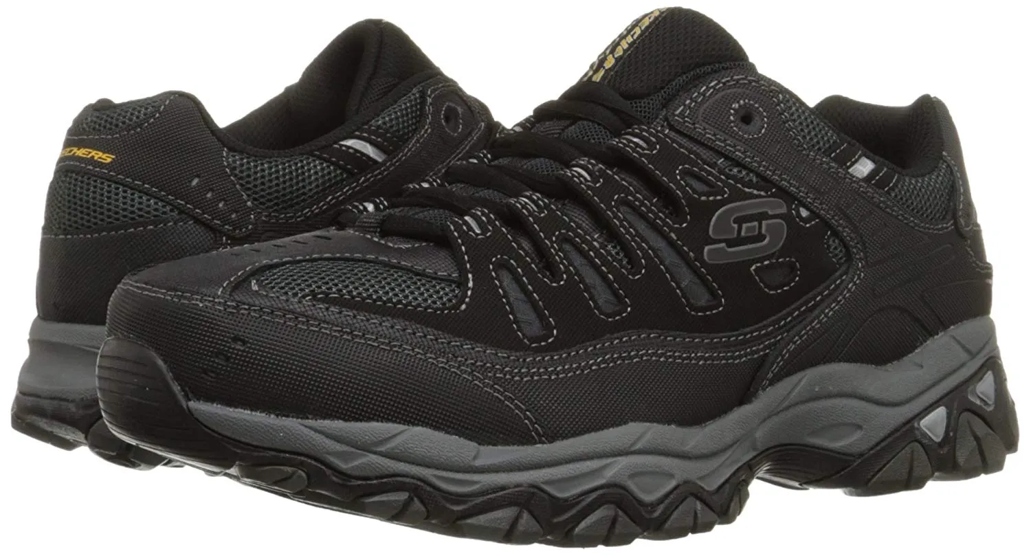 Luxurious Lace-up Memory-Foam Men's Skechers Sneaker High-capacity functionality Afterburn