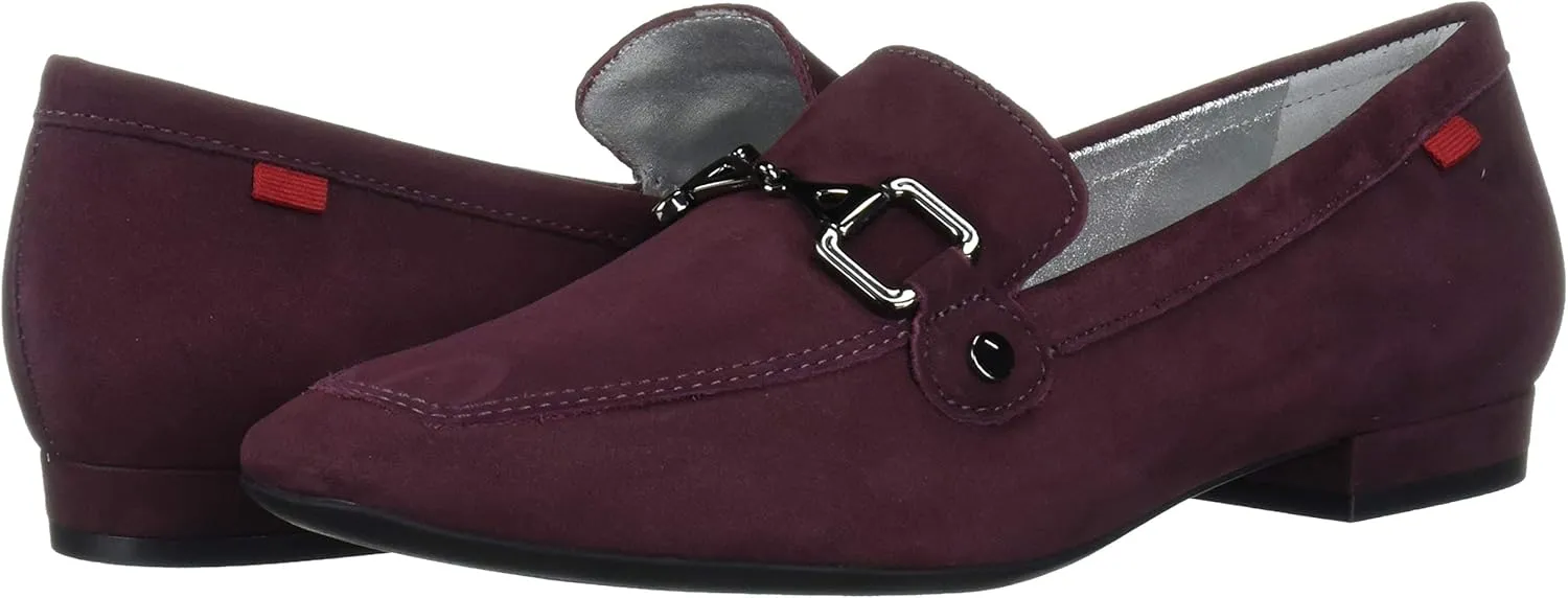 Marc Joseph New York Women's Leather W. Houston Buckle Loafer