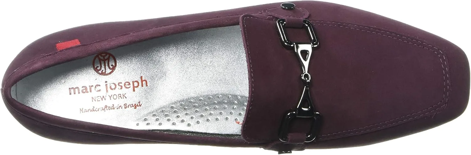 Marc Joseph New York Women's Leather W. Houston Buckle Loafer