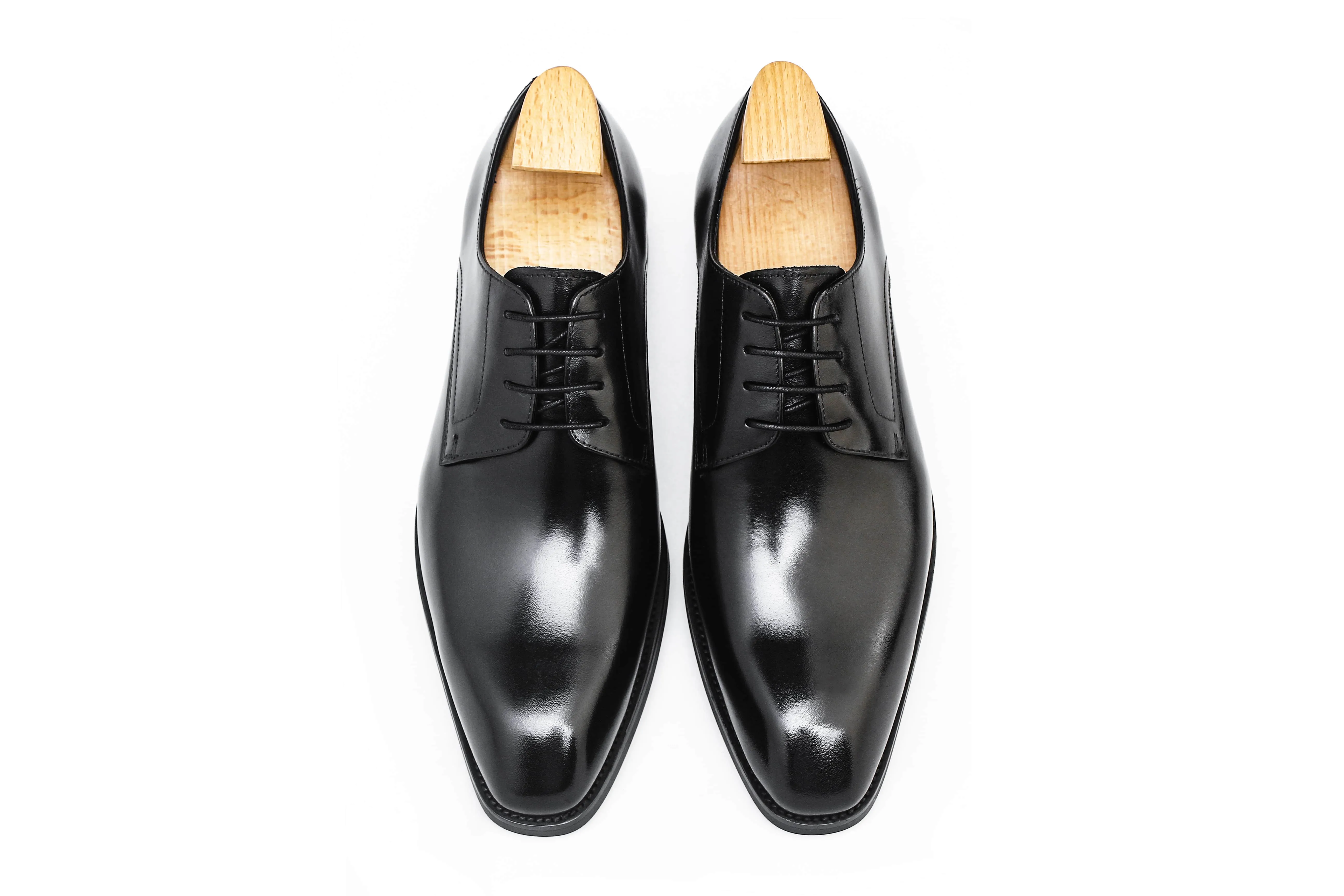Men's Black Derby Shoes