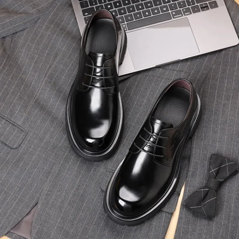 Men's Business Wingtip Lace Up Dress Shoes Casual Oxfords Formal Derby Shoes
