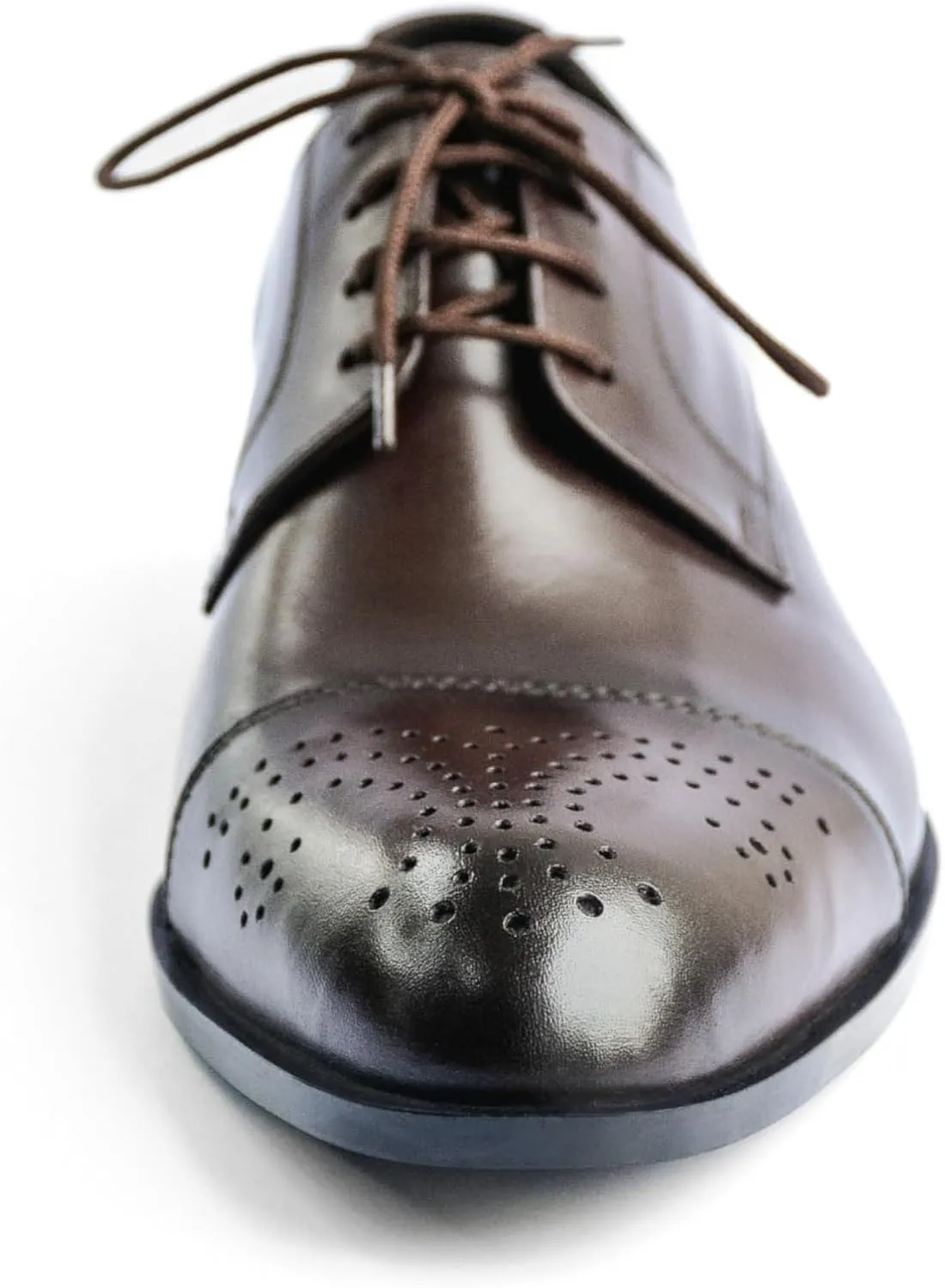 Men's Dress Shoes Handmade Leather Formal Business Oxford Shoes Premium Brogue Derby Retro Dress Shoes for Men
