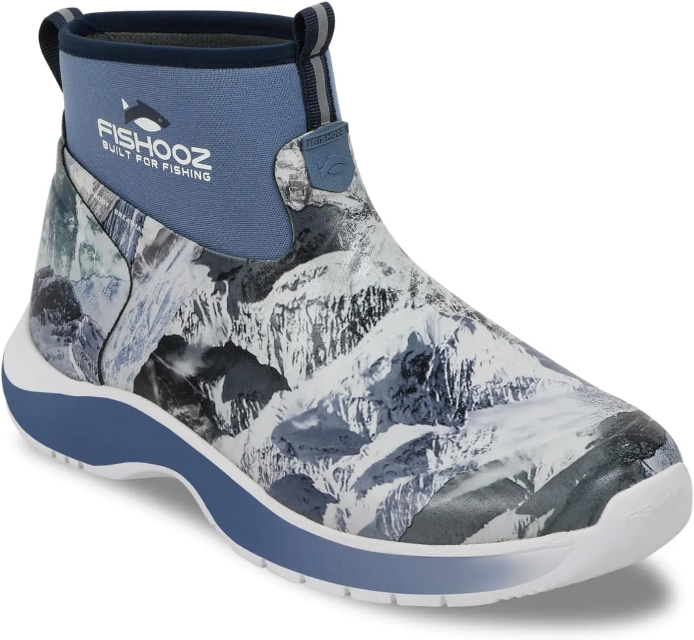 Men's DryRun Ankle Fishing Shoe | 100% Waterproof Neoprene-Bootie Construction, Breathable Airmesh Lining, Storm-Proof Natural-Rubber Shell