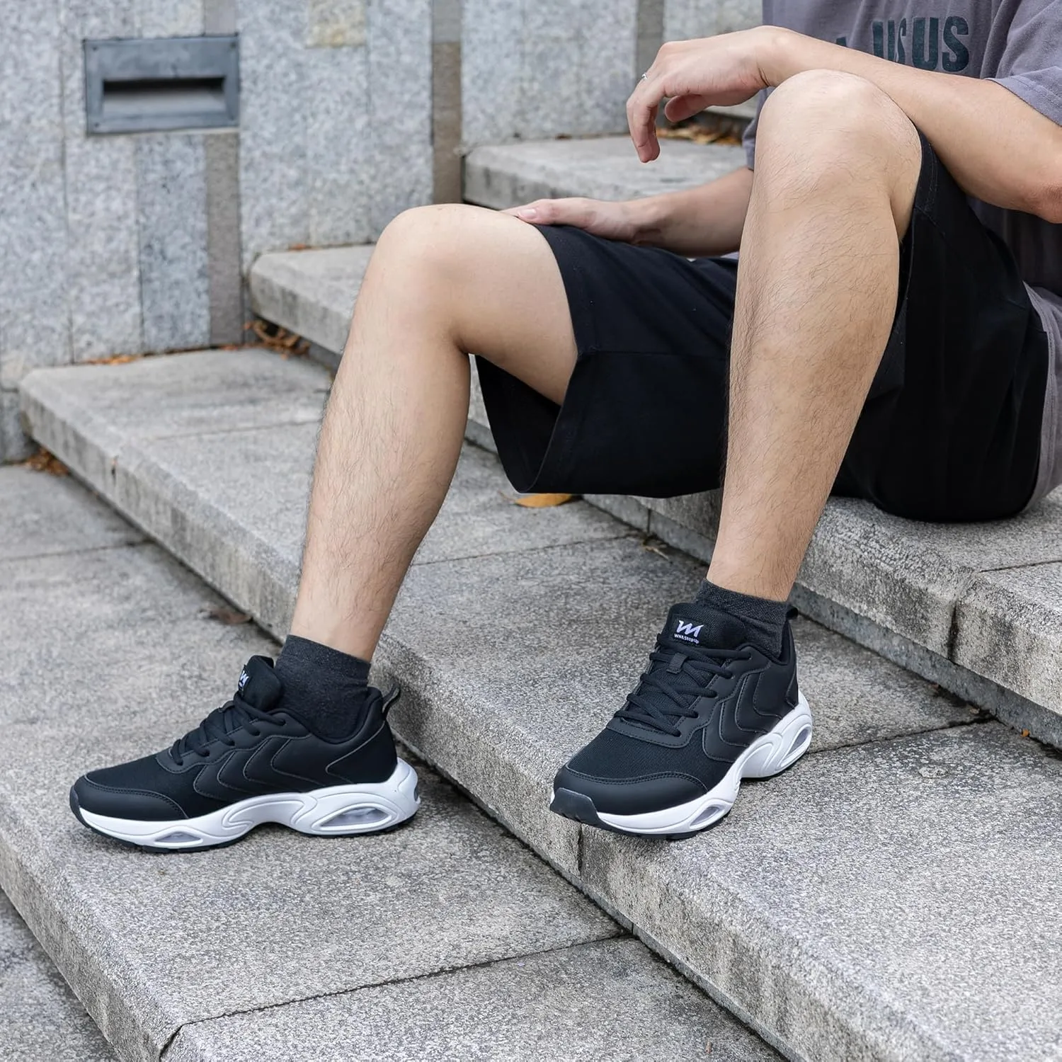 Mens Running Shoes Tennis Athletic Walking Sneakers Fashion Workout Gym Shoes
