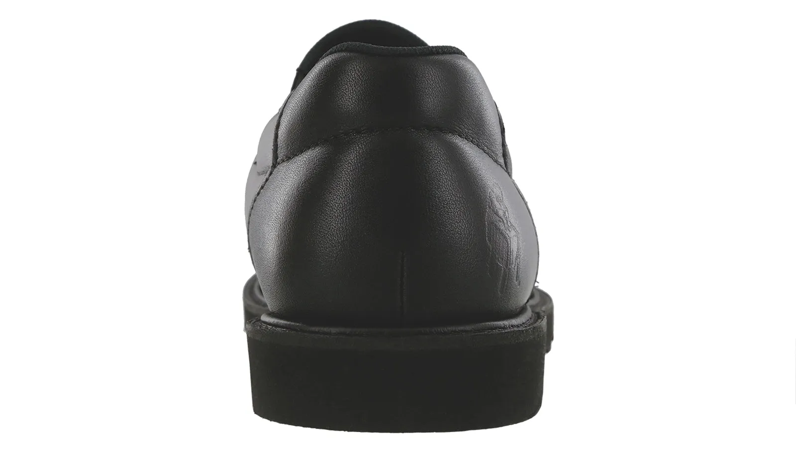 Men's Waypoint Lace Up Slip Resistant Shoe in Matte Black
