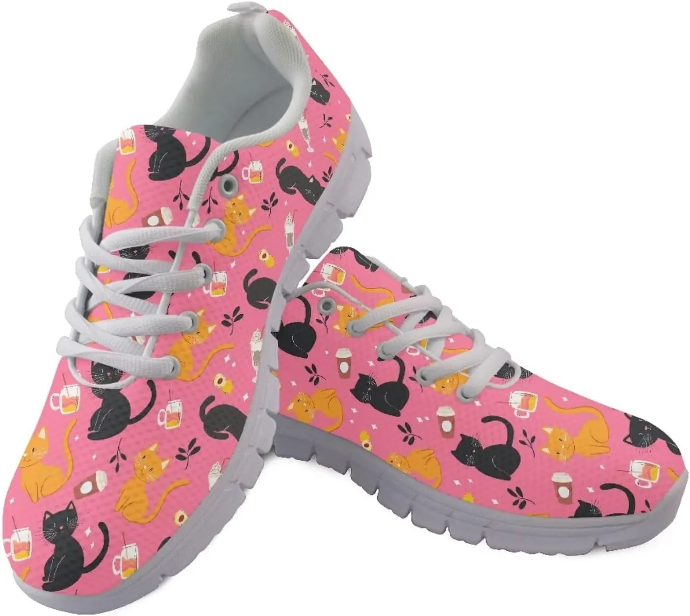 Modysero Lightweight Shoes for Womens Walking Shoes Fall Winter Outdoor Daily Tennis Sneakers for Ladies