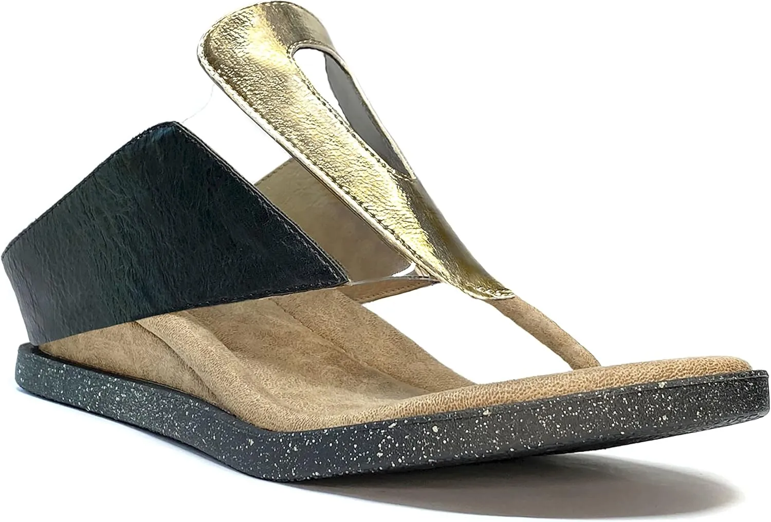 Modzori Grazia Women's Low Wedge Reversible Sandal