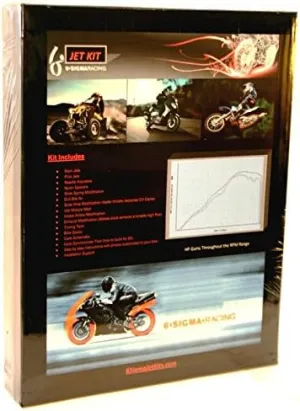 Mule 600 KAF400 Carb Jet Kit Stage 1-2-3 Custom Performance for the Carburetor by 6 Sigma fits Kawasaki