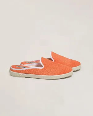 Mule femme éponge, corail