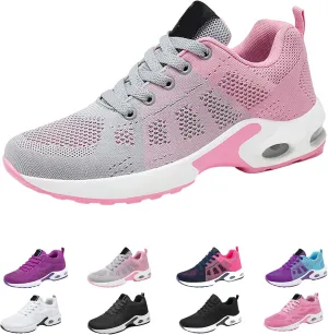 Musabela Orthopedic Air Cushion Mesh Breathable Sneaker Shoes for Women, Casual Breathable Knit Air Cushion Walking Shoes, The Most Comfortable Orthopedic Shoes for Your Feet